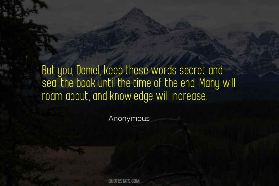 Secret Knowledge Quotes #373894