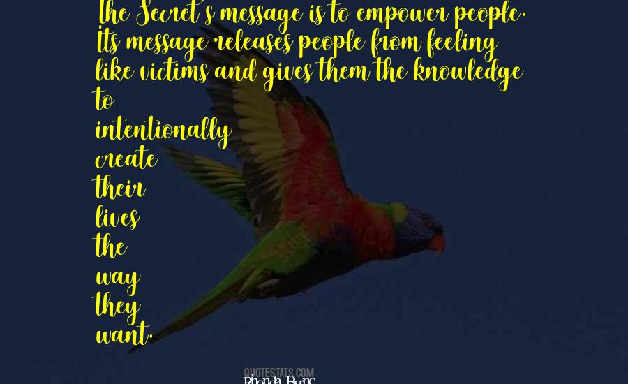 Secret Knowledge Quotes #853604