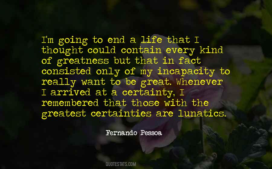 Quotes About End Of Life #24475