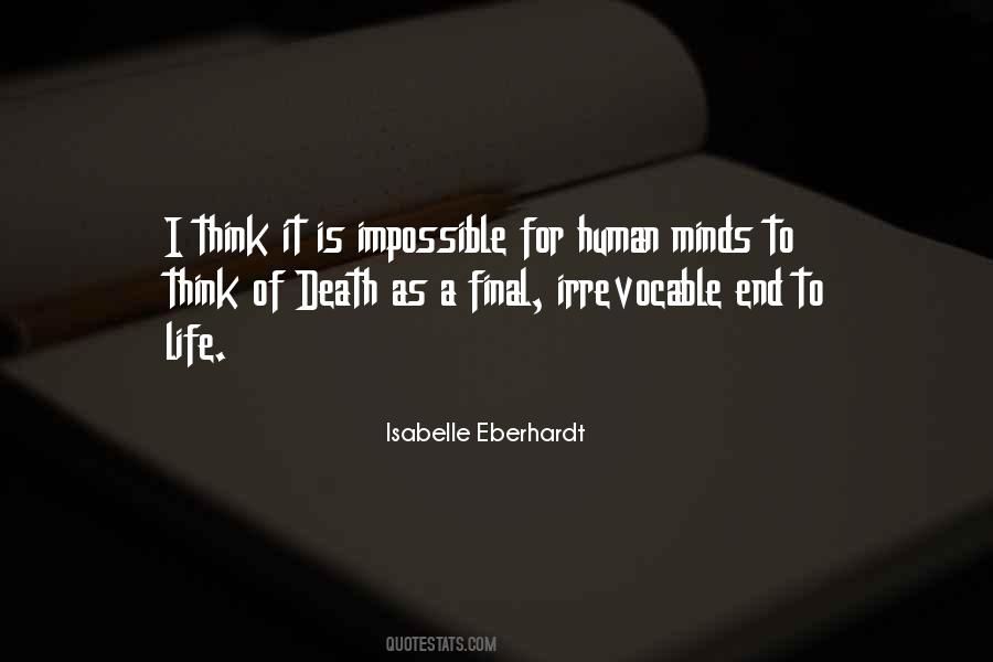 Quotes About End Of Life #37884