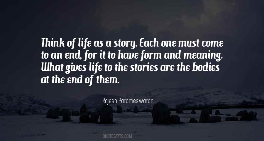 Quotes About End Of Life #48556