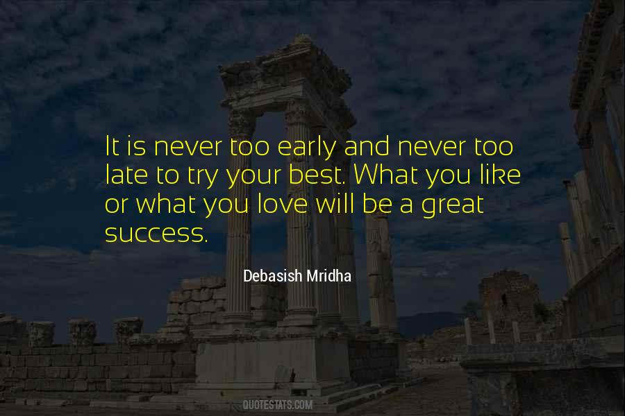 Quotes About Success Without Love #123601