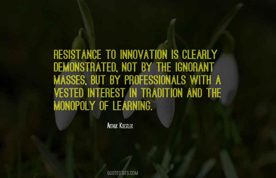 Quotes About Learning And Innovation #1705077