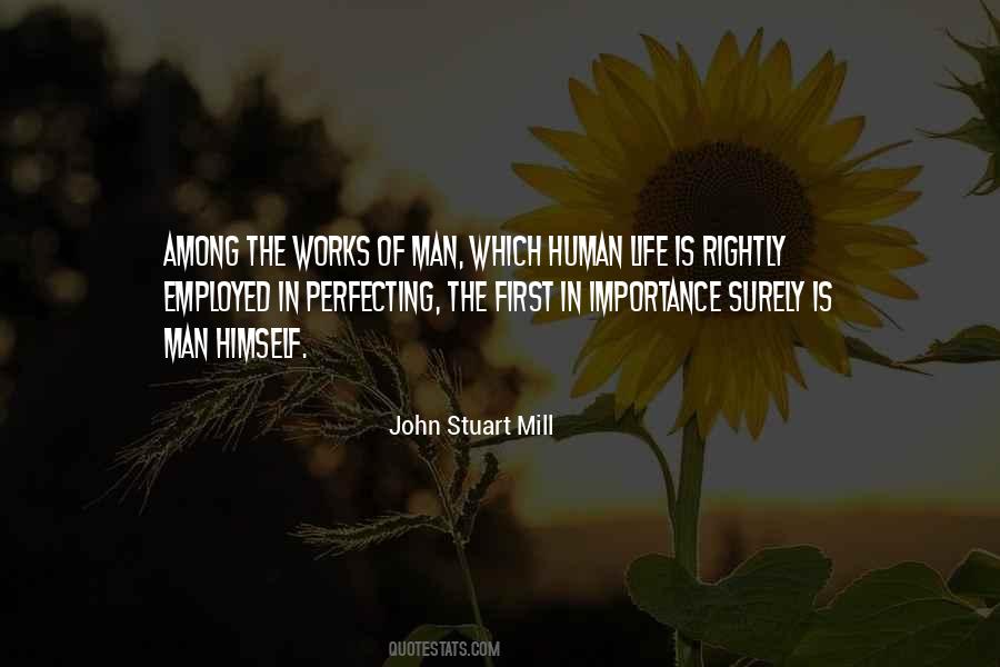 Quotes About Importance Of Human Life #1001287
