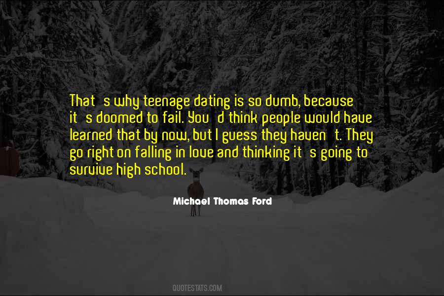 Quotes About Dating In High School #980066