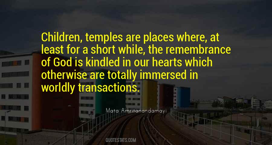 Quotes About Temples #937550