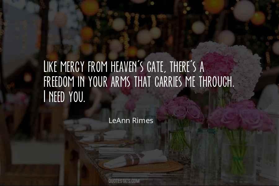 Quotes About In Your Arms #1222885