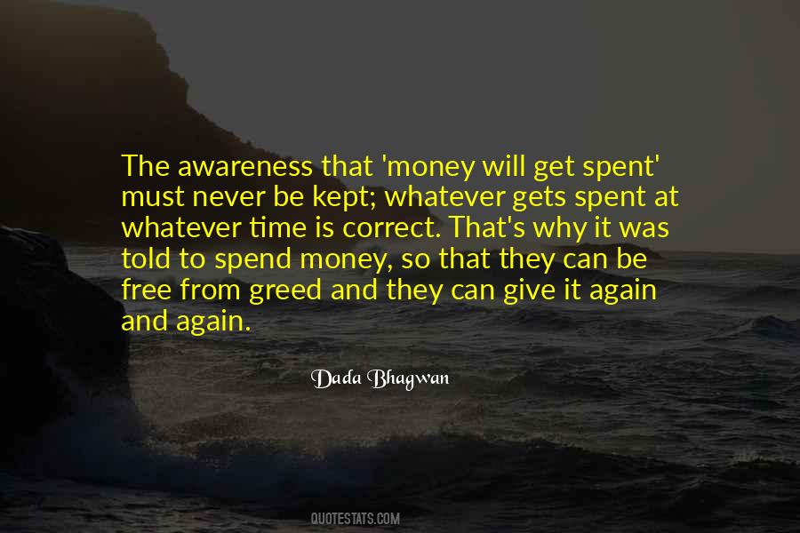 Quotes About Spend Money #1491235