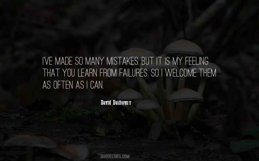 Quotes About My Failures #116894