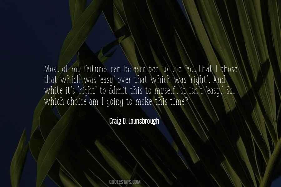 Quotes About My Failures #995112