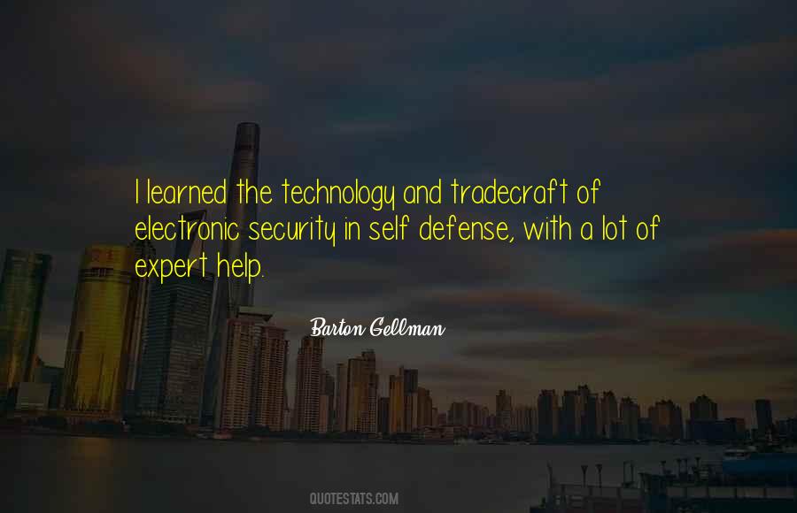 Quotes About Tradecraft #1151713