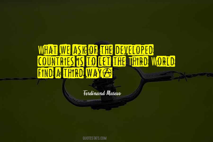 Quotes About The Third World #974784