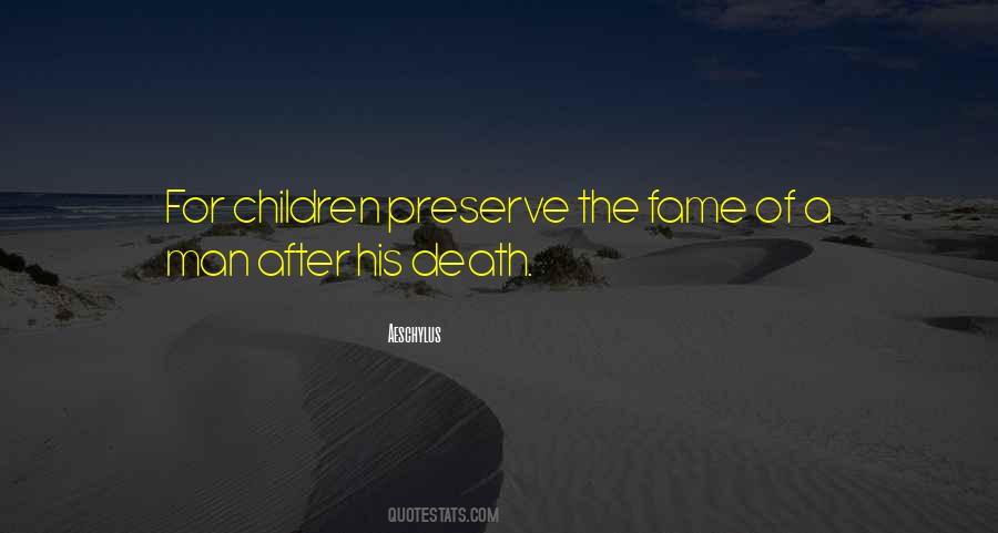 Fame After Death Quotes #1003926