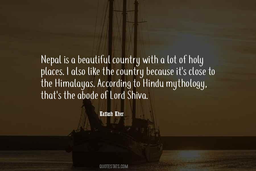 Quotes About Himalayas #49024