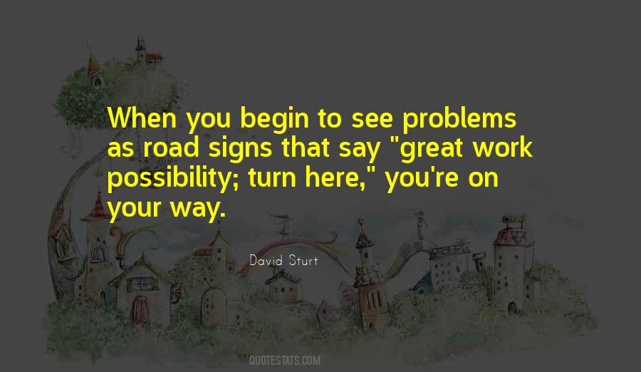 Quotes About Road Signs #1536881