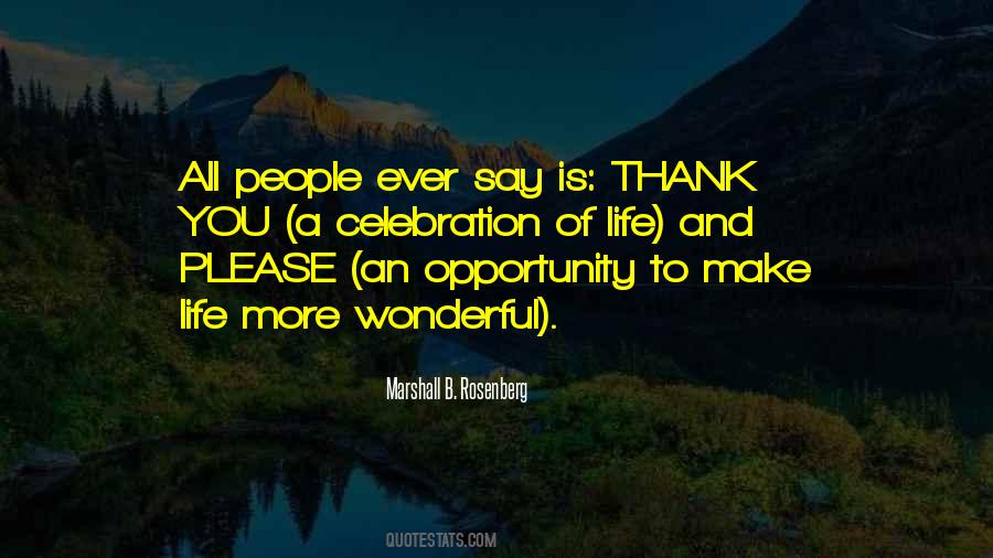 Quotes About Please And Thank You #1671911