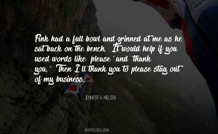 Quotes About Please And Thank You #865552