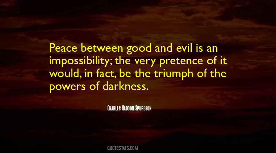 Quotes About Triumph Of Evil #1866819