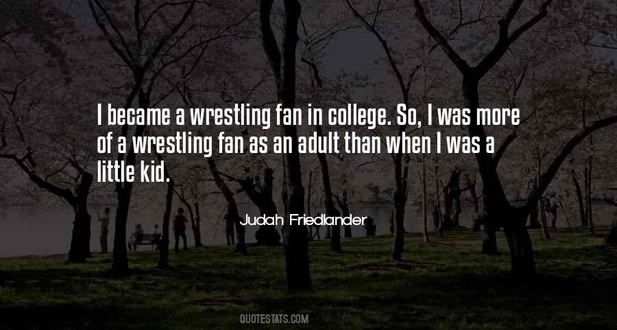 Quotes About College Wrestling #142658