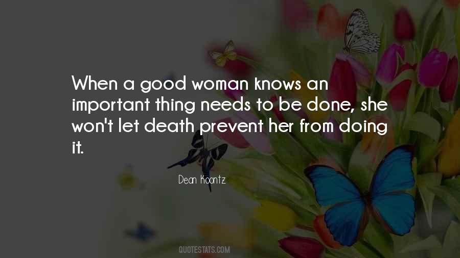 Quotes About A Good Woman #1854678