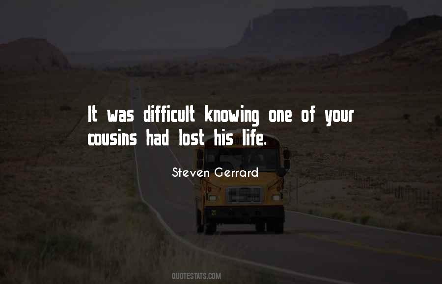 Quotes About Cousins #1761478