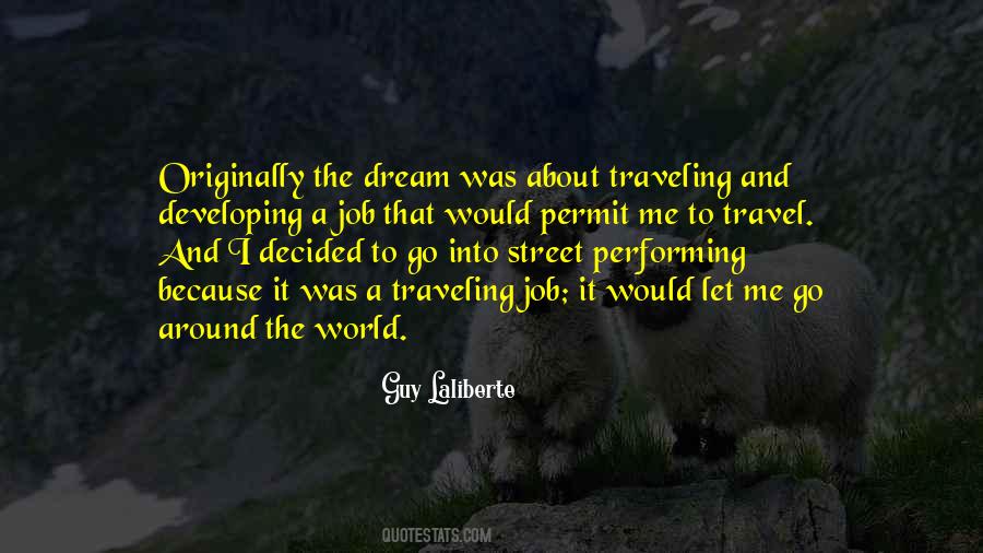 Dream Travel Quotes #1416267