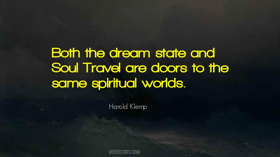 Dream Travel Quotes #1619259