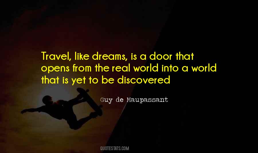 Dream Travel Quotes #453465