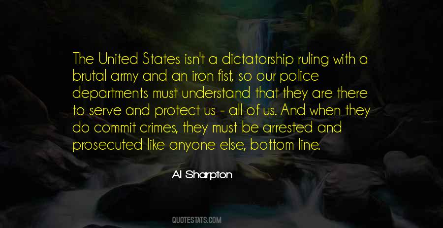 Quotes About Ruling With An Iron Fist #1376230