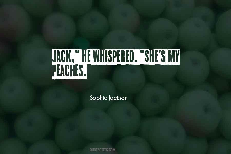 Quotes About Peaches #258164