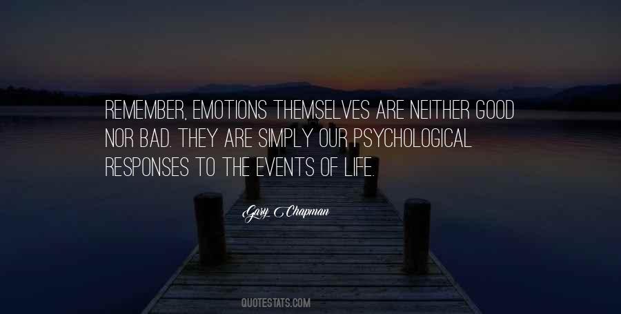 Quotes About Bad Emotions #1099776