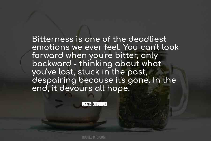 Quotes About Stuck In The Past #1449851