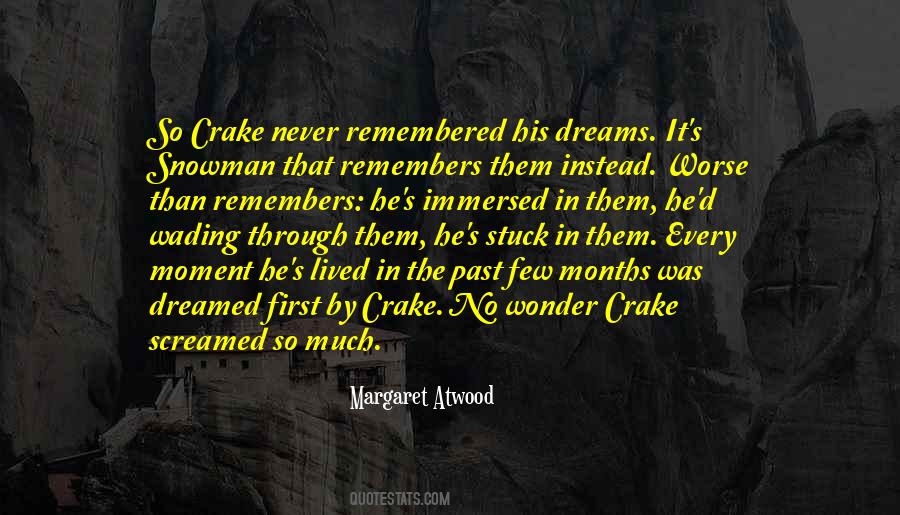 Quotes About Stuck In The Past #1487046