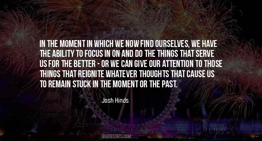 Quotes About Stuck In The Past #957649