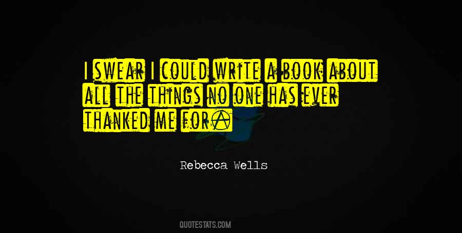 Write A Book For Me Quotes #1091786