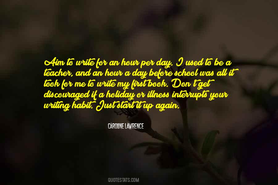 Write A Book For Me Quotes #1262144