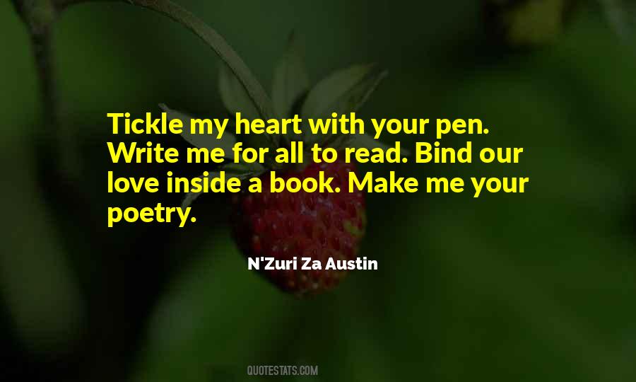 Write A Book For Me Quotes #1723510