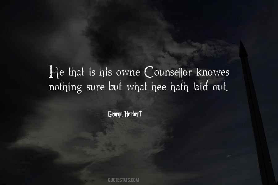 Quotes About Counsellors #1487554