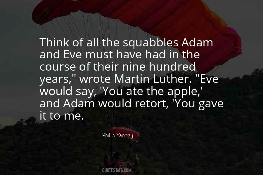 Quotes About Adam And Eve #1217799