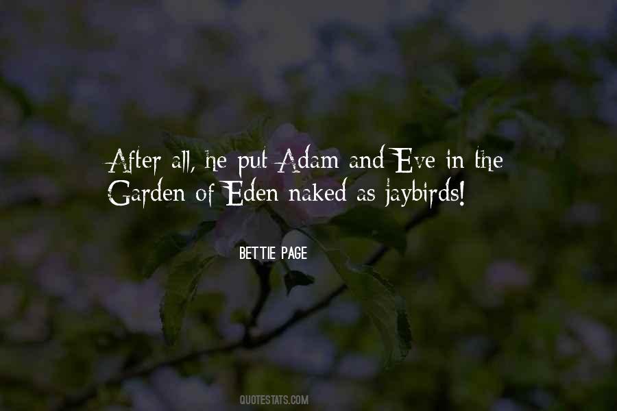 Quotes About Adam And Eve #125025