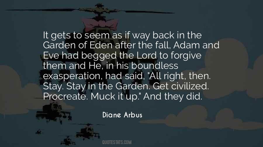 Quotes About Adam And Eve #1513179