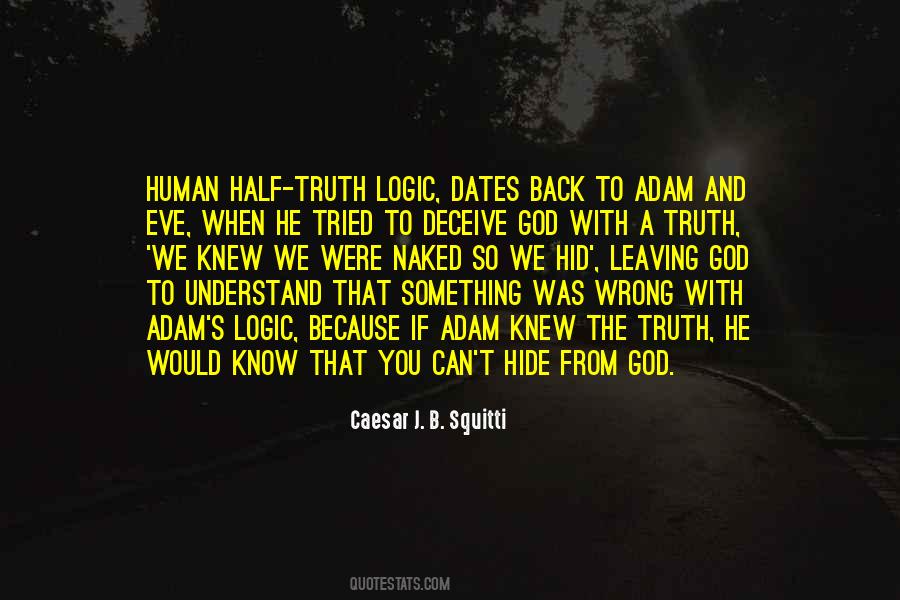 Quotes About Adam And Eve #1667132