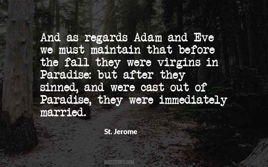 Quotes About Adam And Eve #269123