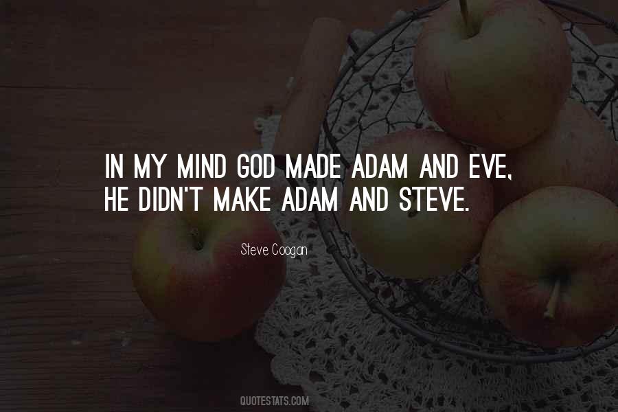 Quotes About Adam And Eve #981289