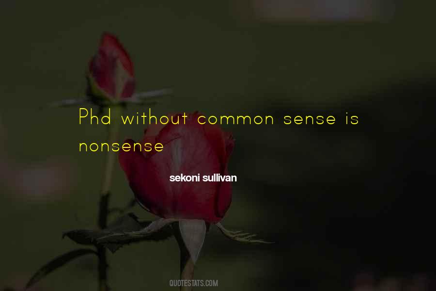 Quotes About Nonsense #1778652