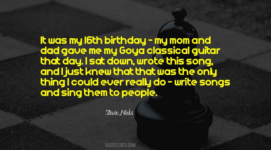 Quotes About 16th Birthday #1013264