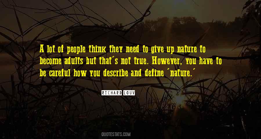 People Nature Quotes #83739