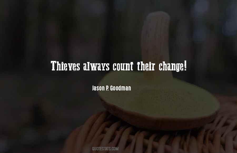 Quotes About Thieves #1304055