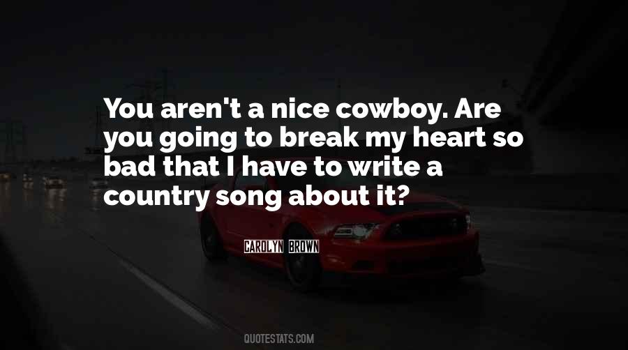 My Cowboy Quotes #386739