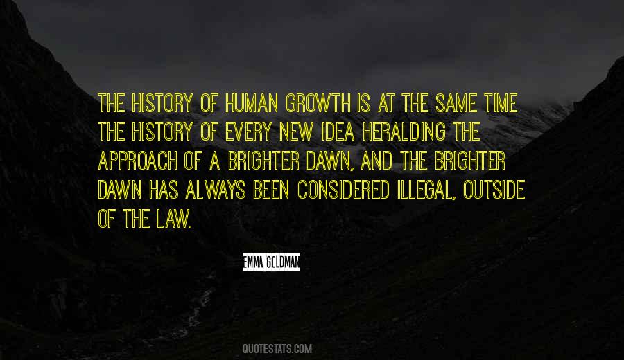 Human Growth Quotes #673656